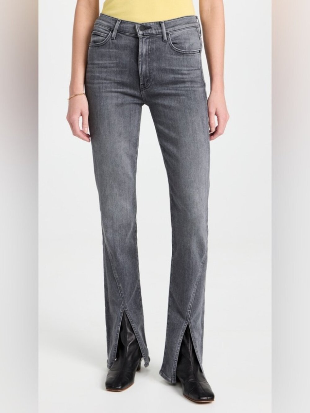Mother The Rascal Sliced Up Heel Jeans in Digging Up Dirt 24